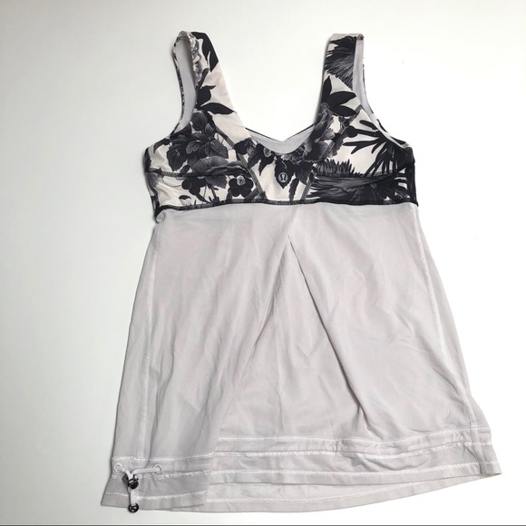 Ω Lululemon Athletics Floral Tank top - Picture 2 of 8